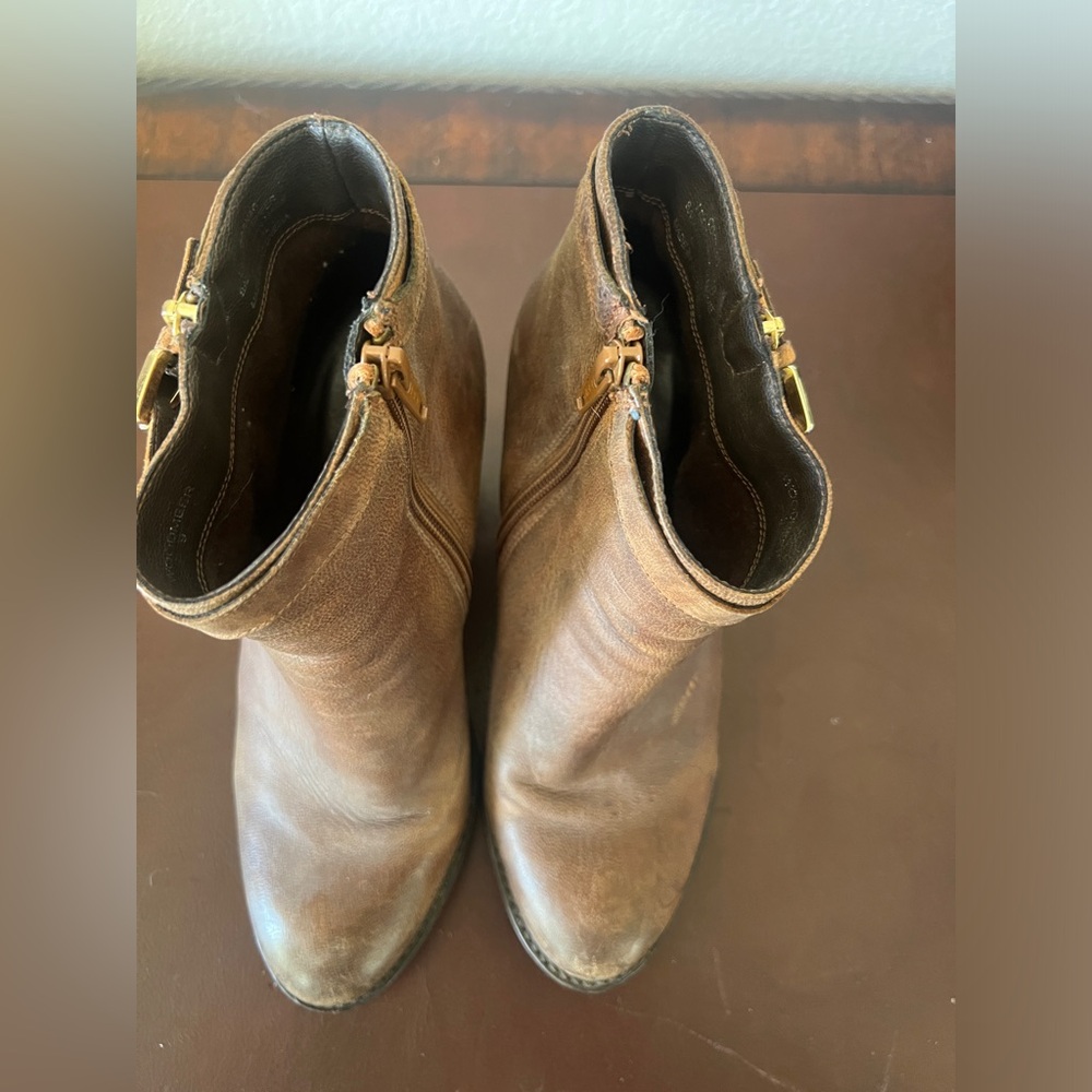 Brown Tassel Booties - image 6